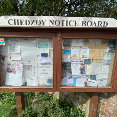 Chedzoy Notice Board